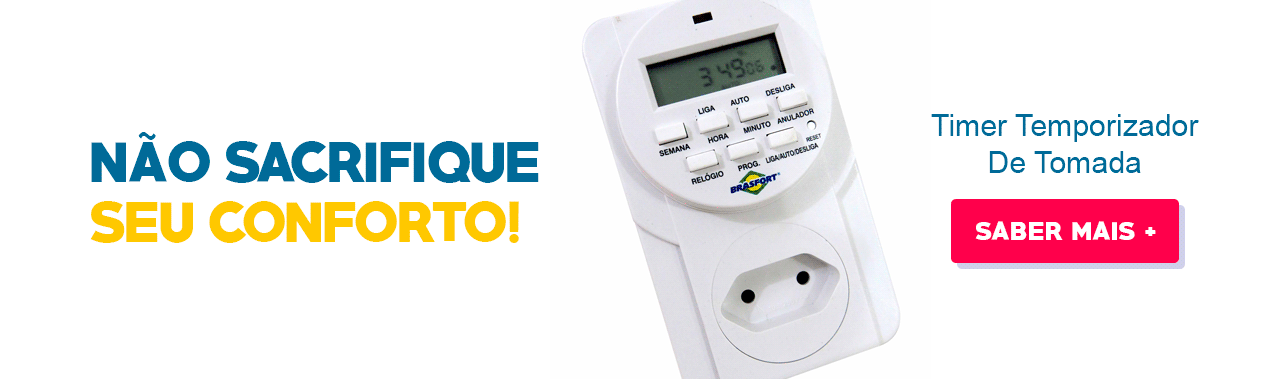 REDUZIR A CONTA DE LUZ com timer