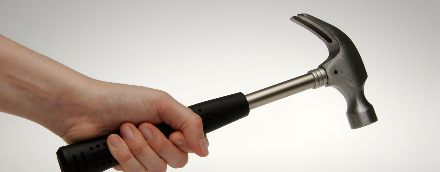 Uso correto do martelo