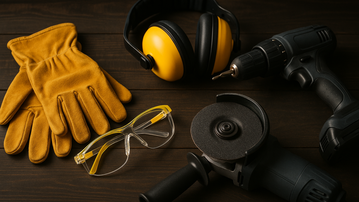 segurança no uso de ferramentas elétricas