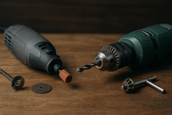 diferença entre micro retífica e furadeira