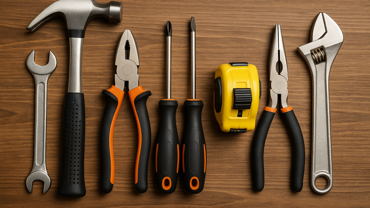 ferramentas essenciais para casa