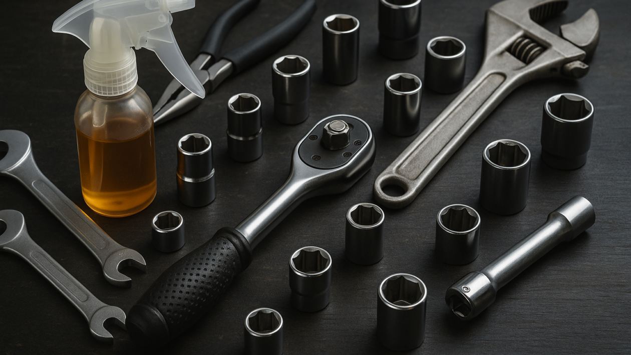 conservação de ferramentas automotivas