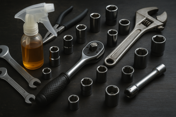 conservação de ferramentas automotivas