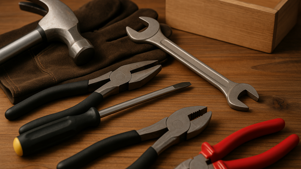 manutenção de ferramentas manuais