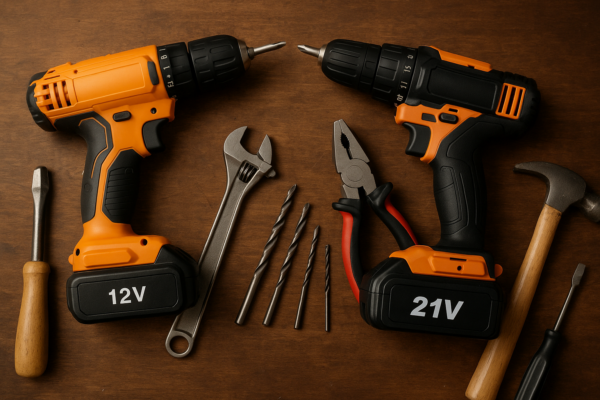 parafusadeira 12v ou 21v qual escolher