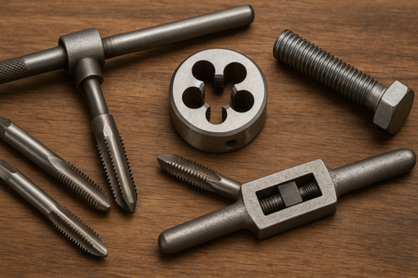 como fazer rosca de parafuso passo a passo