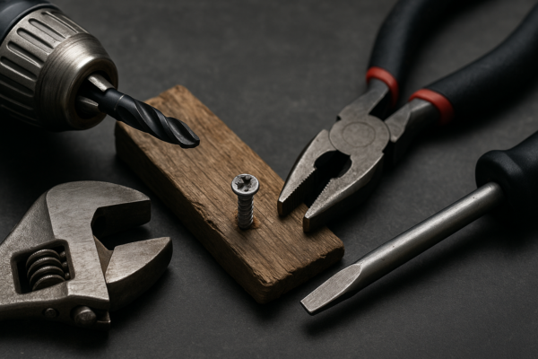 como remover parafuso quebrado